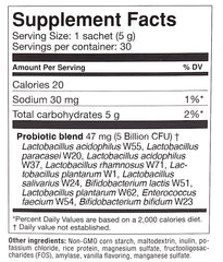 OMNi BiOTiC AB 10 disuelto en vaso, preparación simple para mayor supervivencia bacteriana
