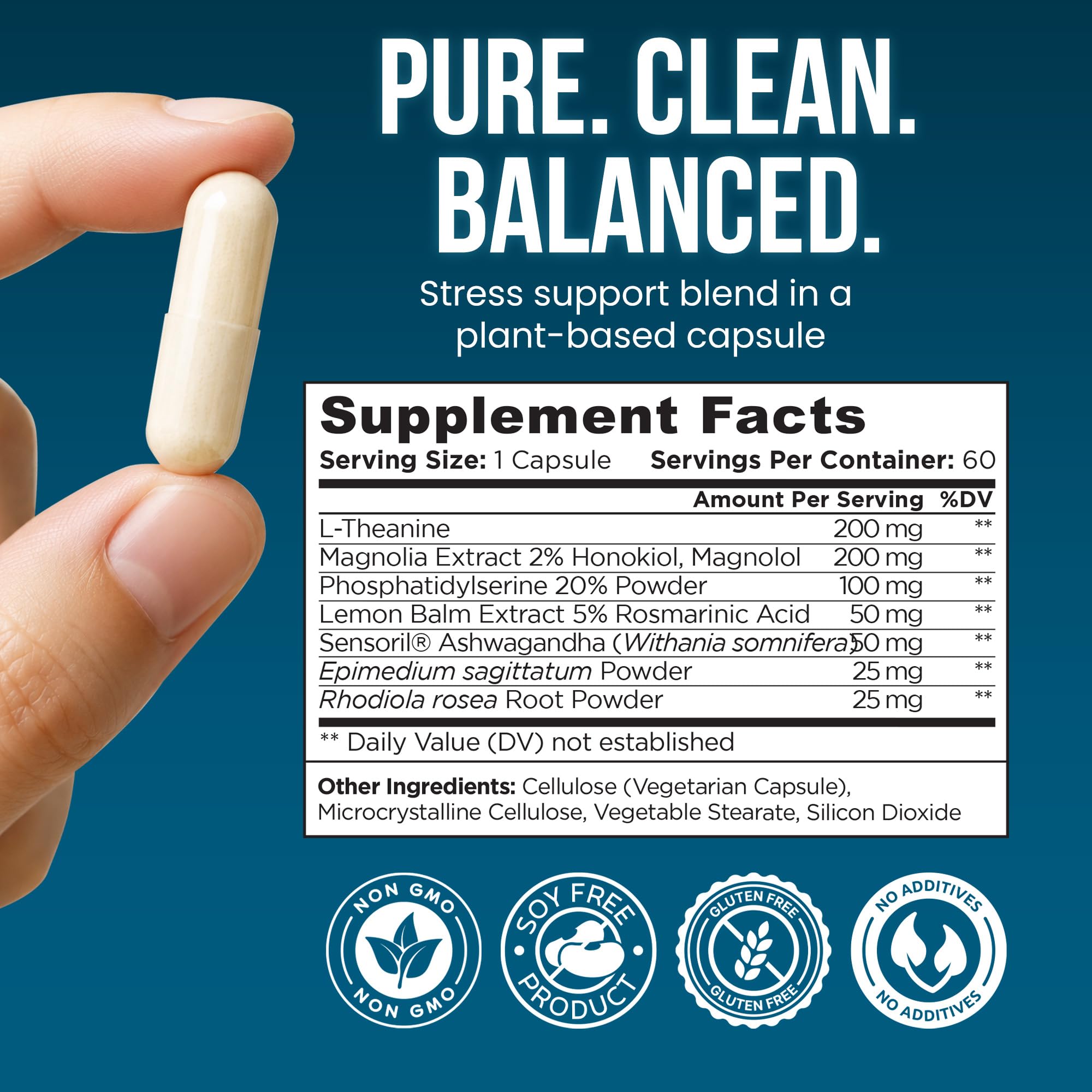 OmniBiotics cápsula en primer plano resaltando textura y pureza vegetal