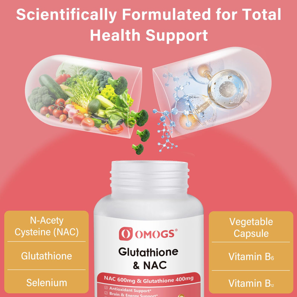 OMOGS etiqueta con información nutricional y ingredientes claves visible
