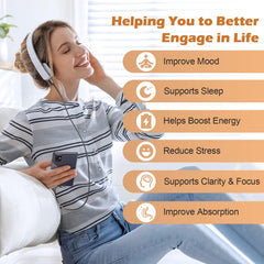 Extracto de pimienta negra en OMOGS para mejor absorción.