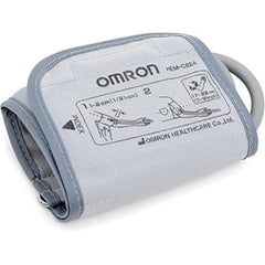 Omron manguito frontal mostrando el diseño y ajuste cómodo
