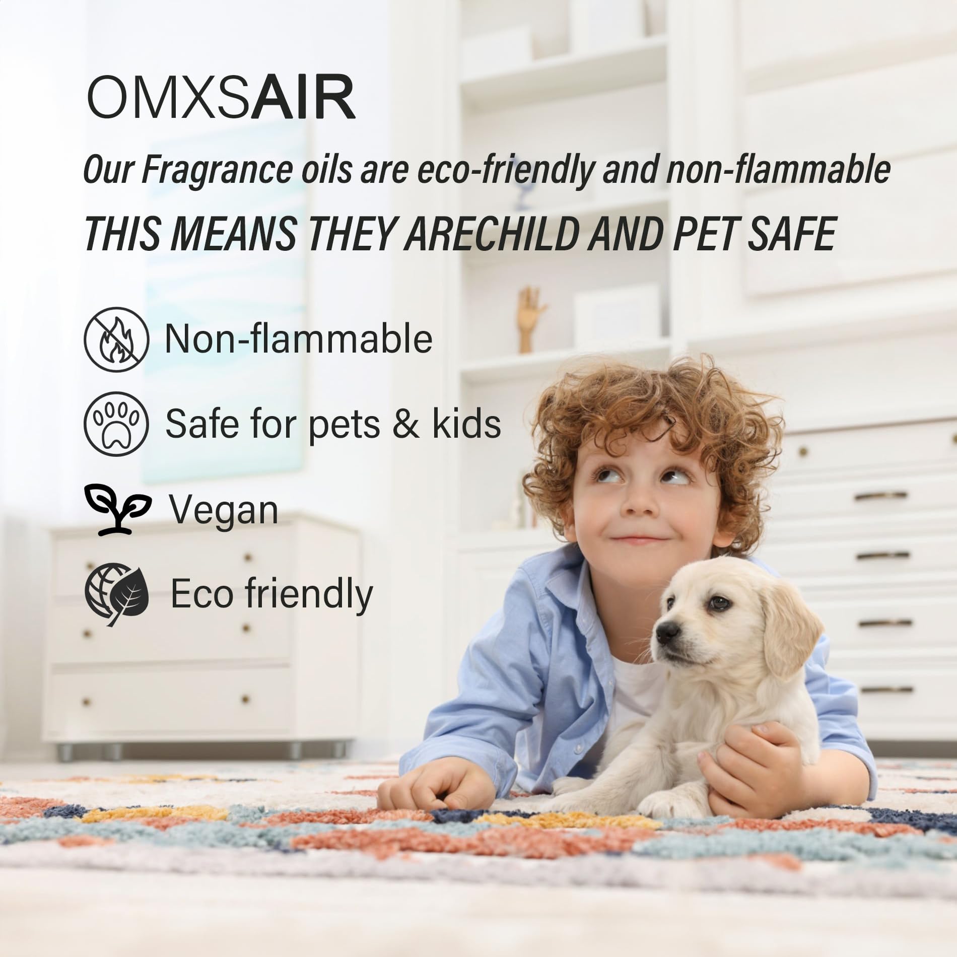 omxsair comparación de tamaño 120ml para evaluar duración y uso