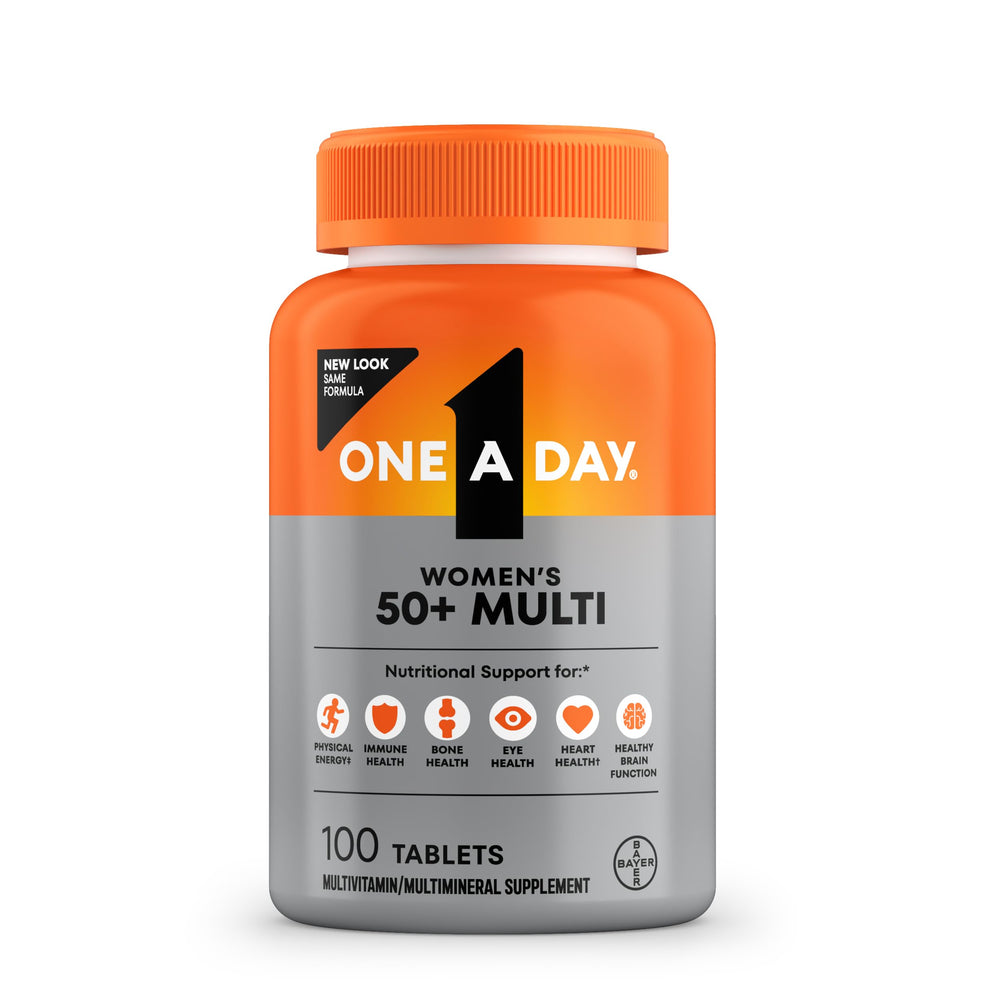 One A Day envase frontal mostrando la caja y beneficio de soporte diario