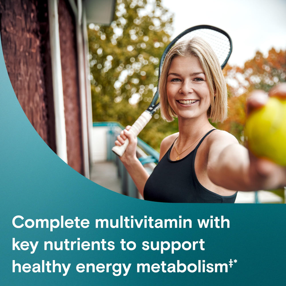 ONE A DAY etiqueta con lista de ingredientes y información nutricional