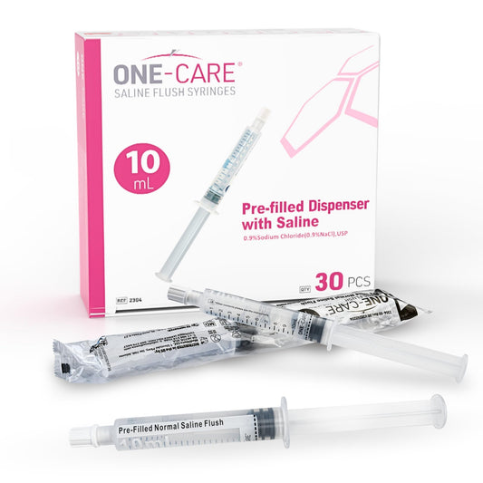 ONE-CARE dispensador frontal mostrando diseño y volumen para uso rápido