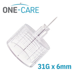 ONE-CARE comparación de escala con regla mostrando longitud 6 mm
