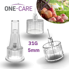 ONE-CARE detalle de la abertura 31G mostrando calibración precisa