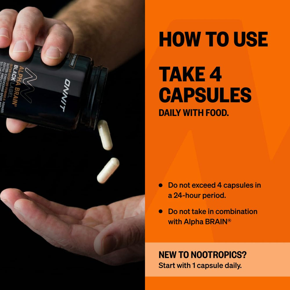 ONNIT Alpha BRAIN ingredientes citicolina y melena de león para apoyo cognitivo