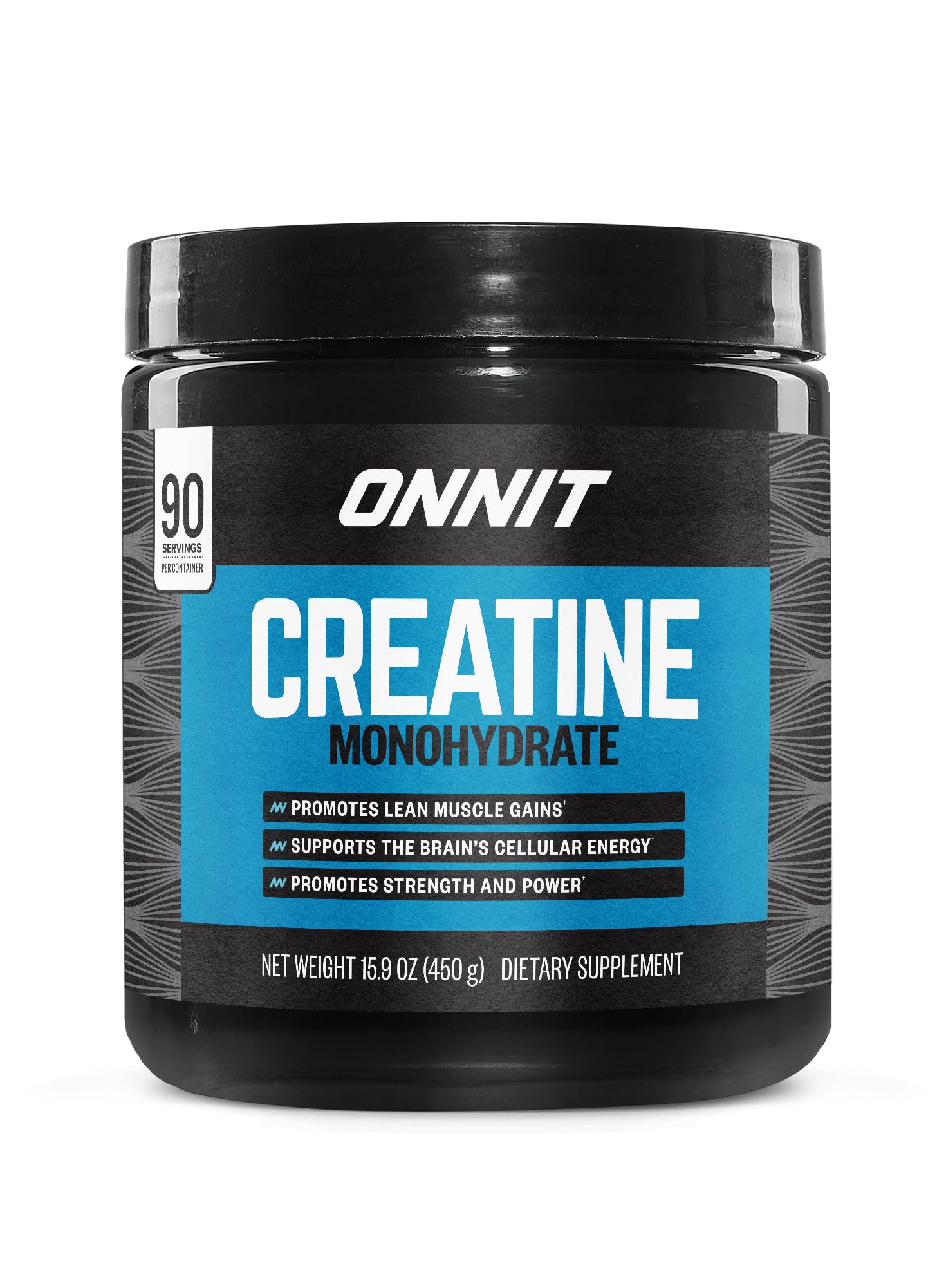 ONNIT bote frontal que muestra formato de 90 servicios y ahorro