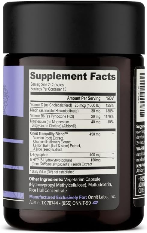 ONNIT New MOOD ingredientes en polvo para mostrar calidad y pureza