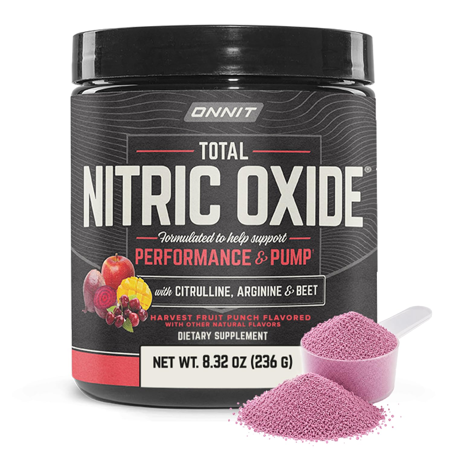 ONNIT envase frontal mostrando 20 servicios y beneficio de apoyo al rendimiento