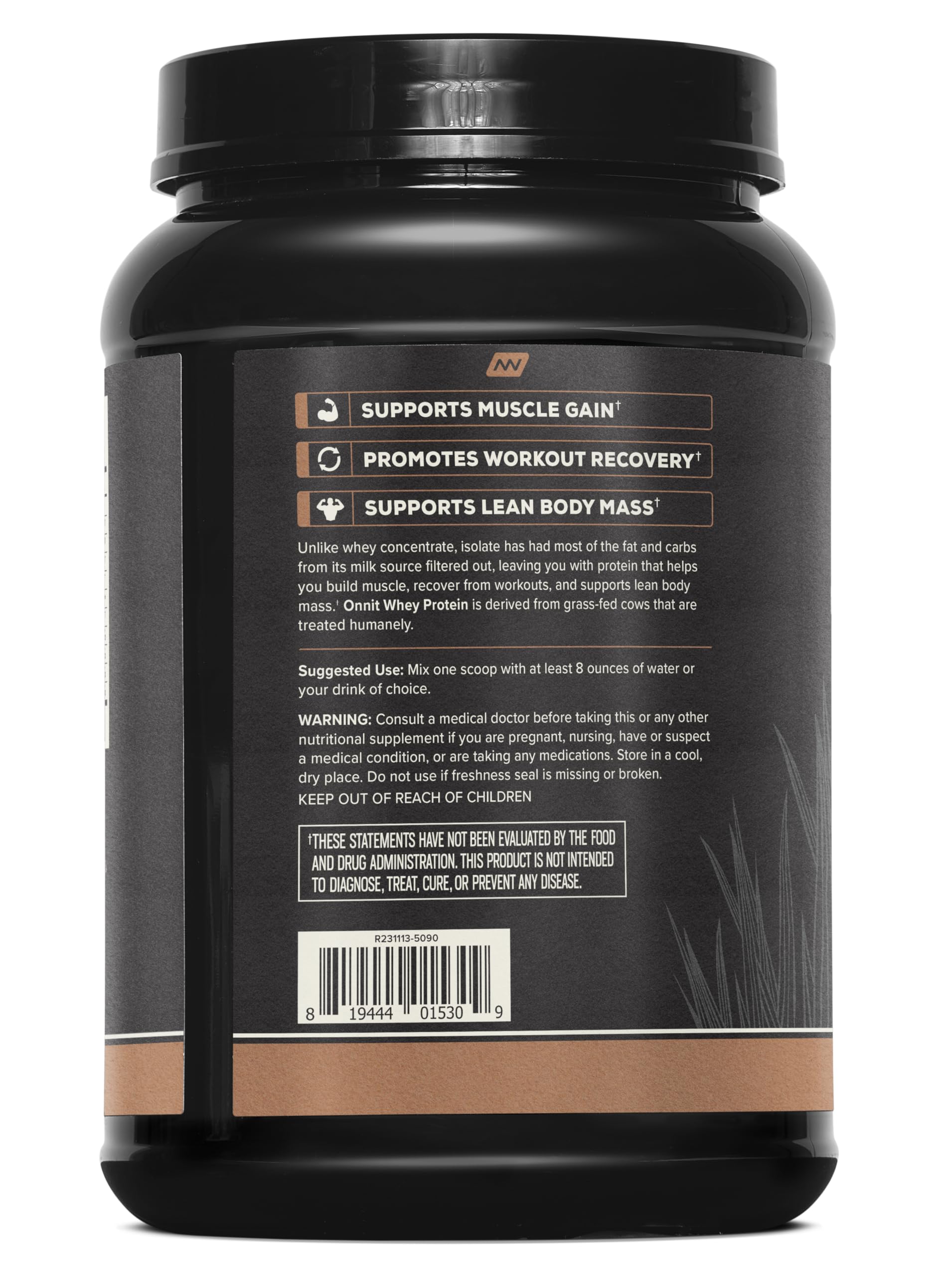 ONNIT polvo en cuchara mostrando textura fina y fácil disolución