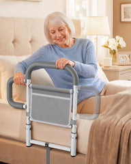 ONTHEWEI frente empaquetado mostrando barandilla y bolsa para fácil instalación