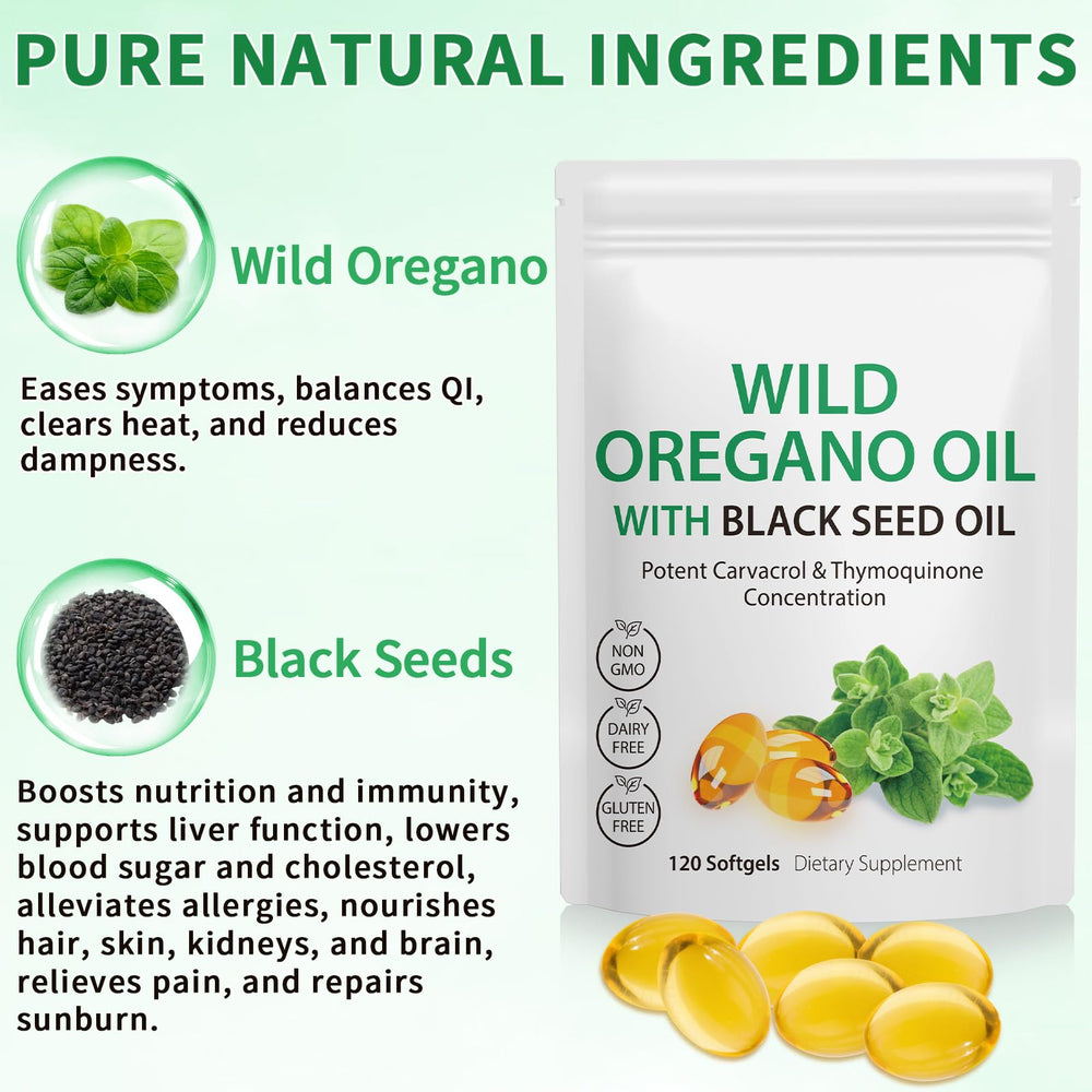 Onznoz black seed oil blend label highlights nutrient-rich profile.