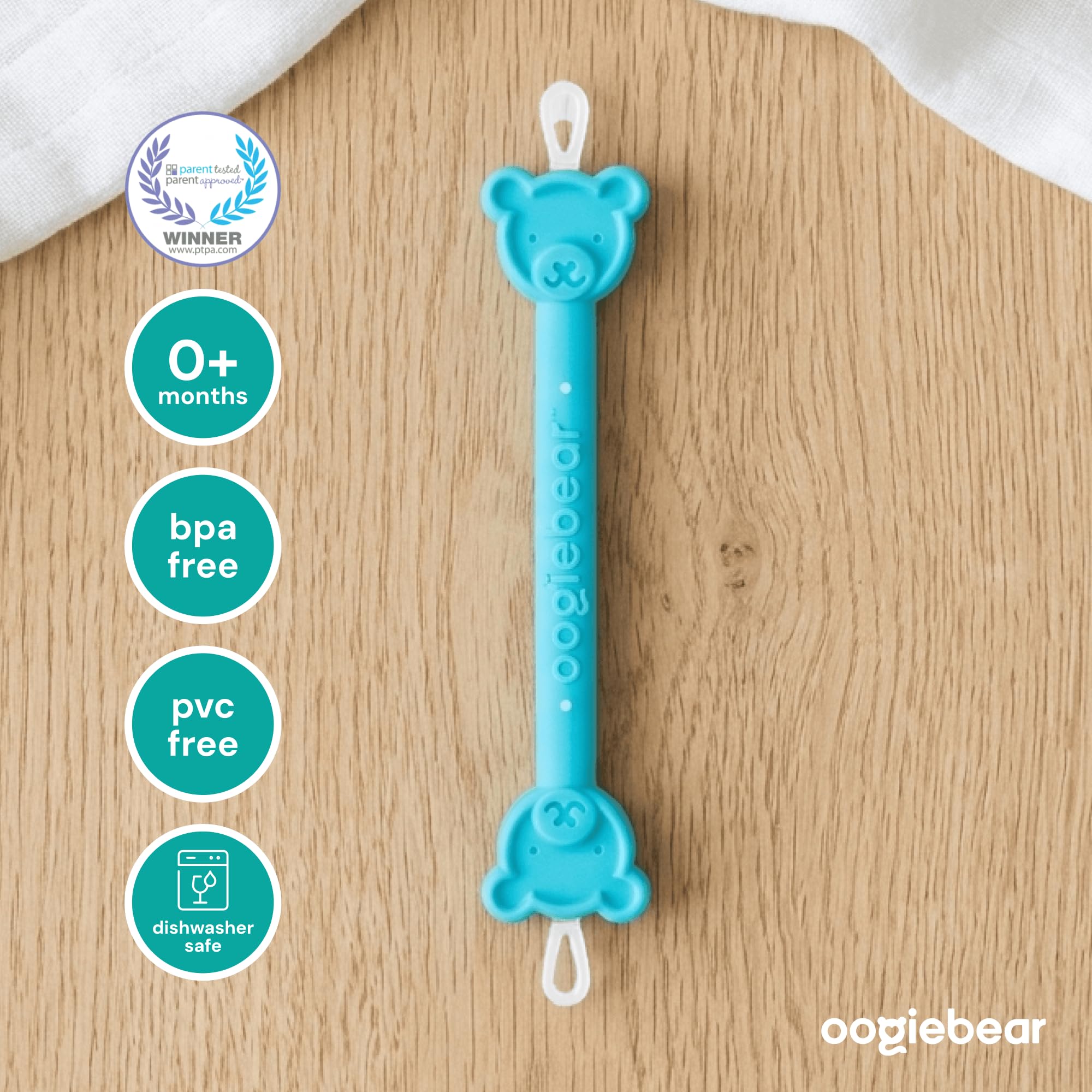 oogiebear comparación de tamaño junto a una moneda para referencia de escala