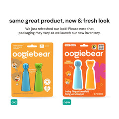 oogiebear primer plano de cerdas suaves que protegen encías delicadas