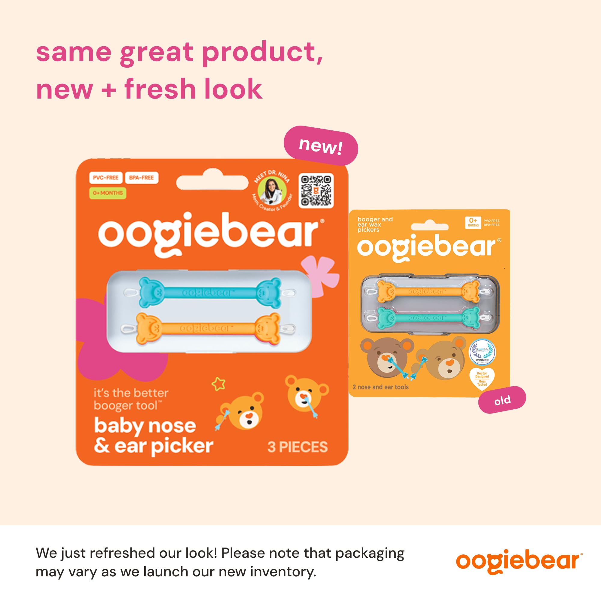 oogiebear punta cazoleta close-up elimina residuos secos fácil