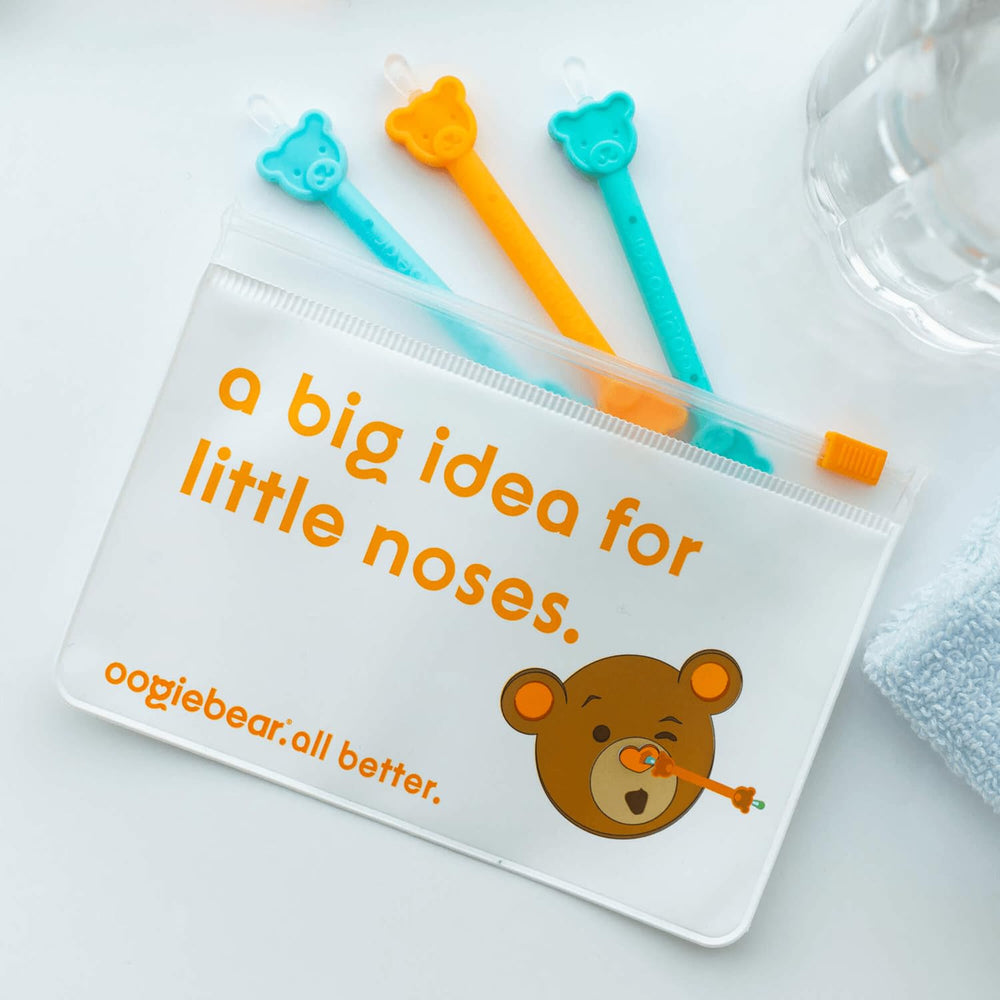 oogiebear primer plano de punta cuchara que facilita retirar residuos secos