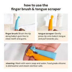 oogiebear herramienta sobre la mano para control y limpieza precisa