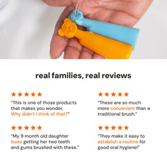 oogiebear etiqueta con materiales y recomendaciones, aporta seguridad