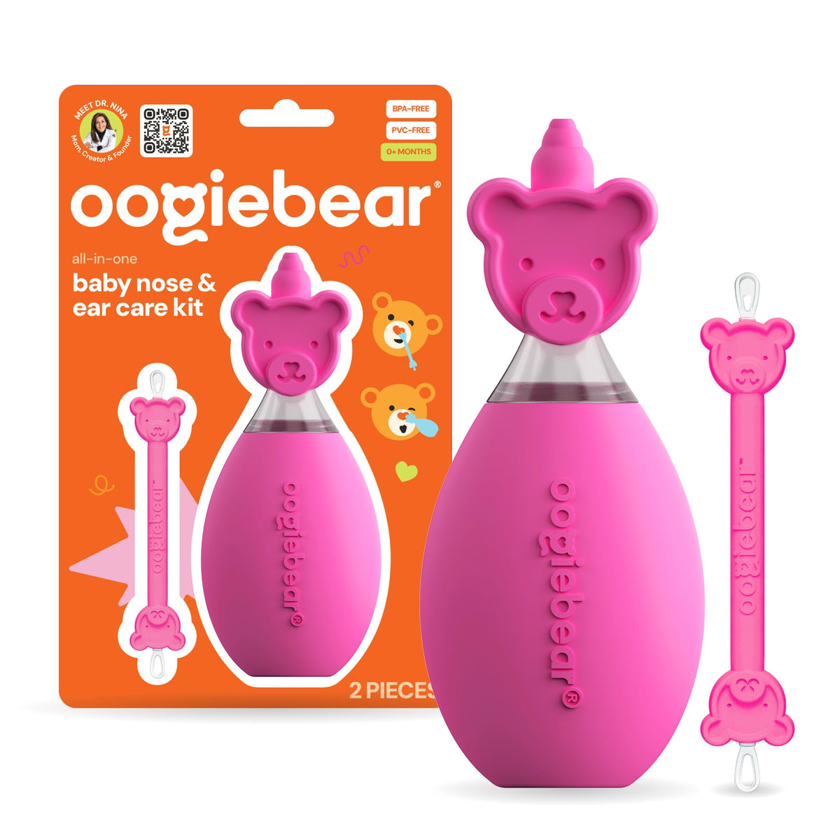 oogiebear frente del empaque mostrando kit y beneficio práctico