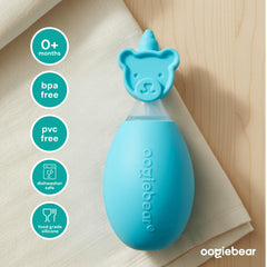 oogiebear herramienta limpiando el oído con tope de seguridad en forma de osito