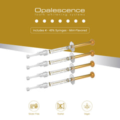 Opalescence paquete con cuatro jeringas listo como recarga para bandejas