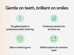 Jeringa Opalescence al lado de un objeto de referencia para comparar tamaño