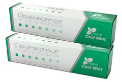 Opalescence pack de 2 tubos mostrando la marca y beneficio anticaries