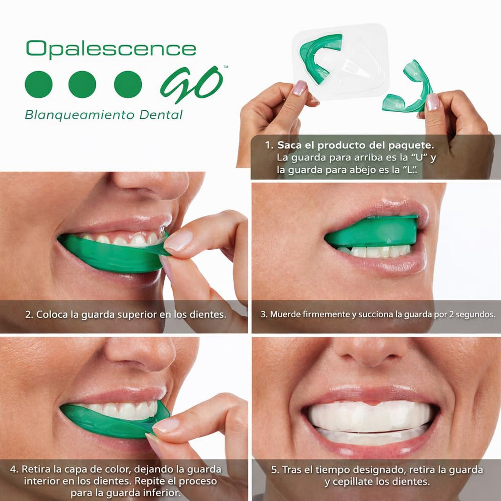 Opalescence bandeja prellenada detalle que facilita aplicación rápida