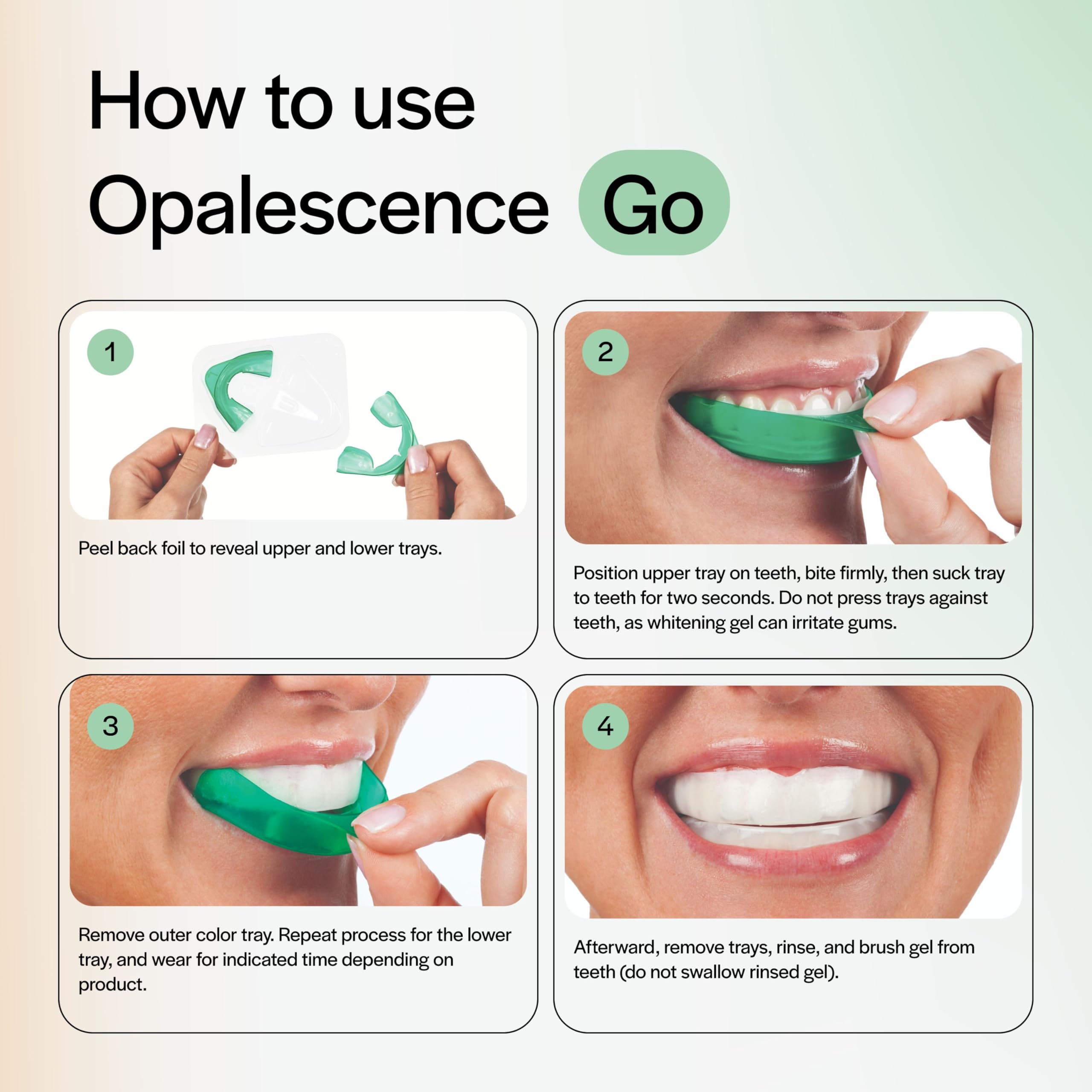 Opalescence cepillo 2Chill incluido para limpieza durante el tratamiento