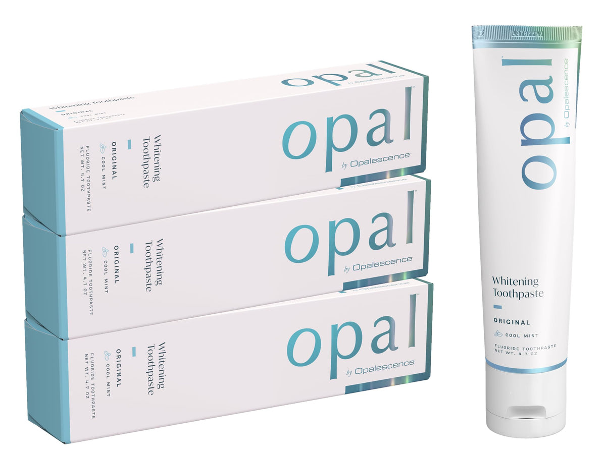 Opalescence Opal frente del empaque mostrando el pack y beneficio claridad