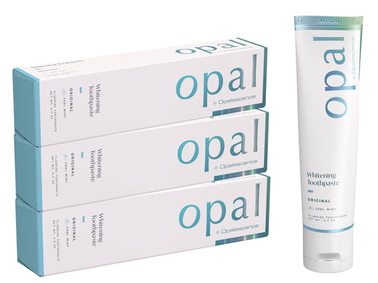 Opalescence Opal frente del empaque mostrando el pack y beneficio claridad