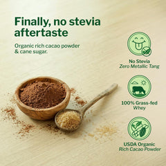 Sello Truly Grass Fed en el envase de Opportuniteas que certifica origen grass-fed