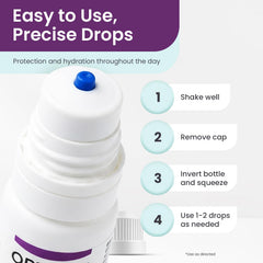 Optase etiqueta con información del producto y concentrado Step 3 Hydrate