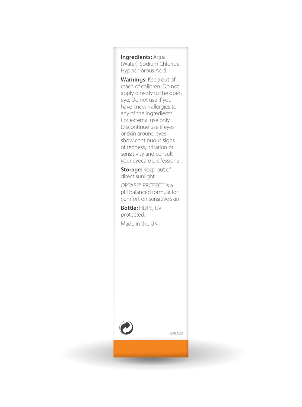 Detalle del pulverizador de Optase Protect mostrando precisión y aplicación sin contacto