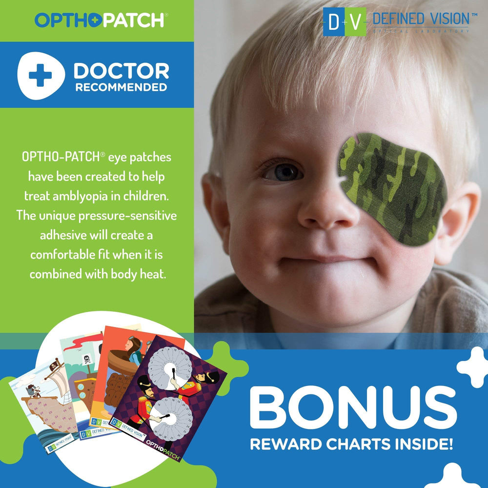 OPTHOPATCH detalle del diseño infantil que hace el uso divertido