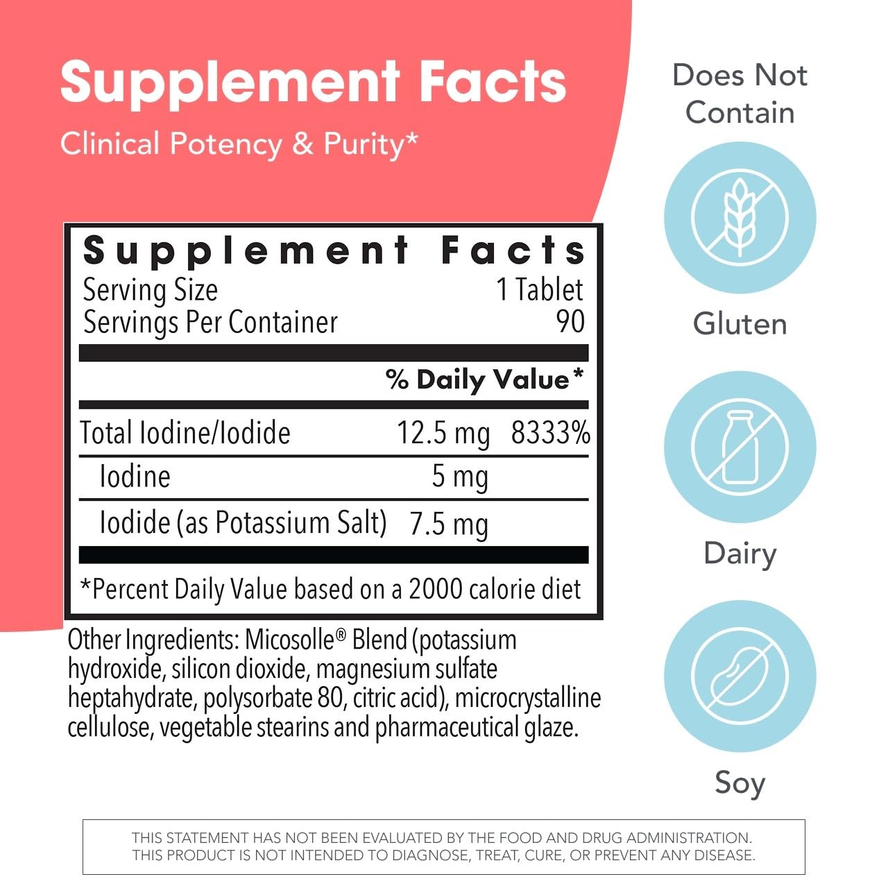 Optimox etiqueta de ingredientes destacando pureza y lista sin alérgenos