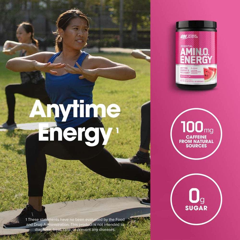 Optimum Nutrition cucharita con porción, ilustra la dosificación fácil