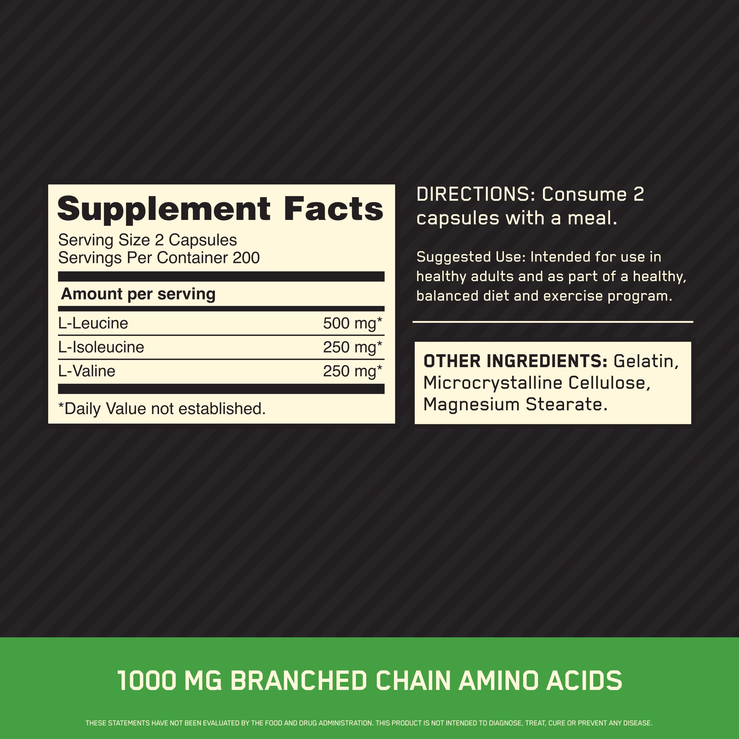 Optimum Nutrition detalle de tapa y etiqueta con información clara y confiable