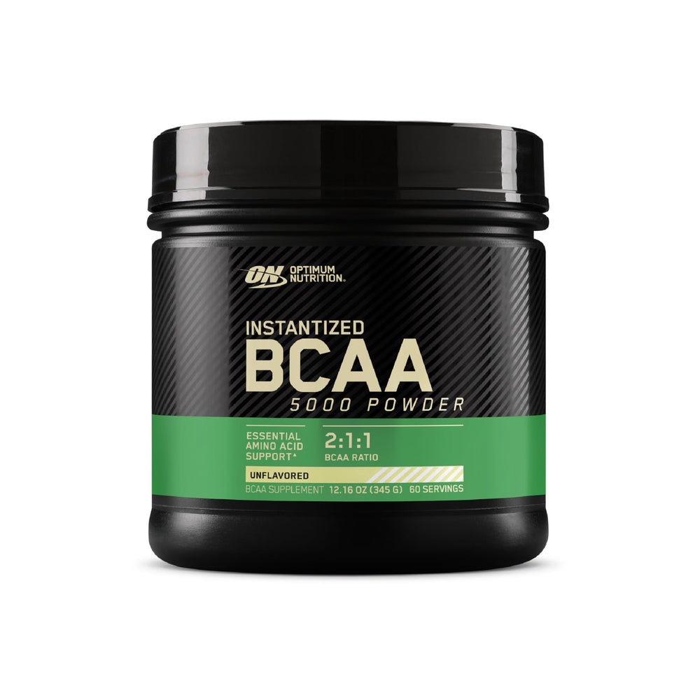 Optimum Nutrition envase frontal mostrando el producto y beneficios visibles