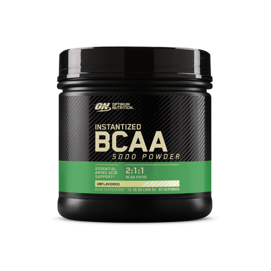 Optimum Nutrition envase frontal mostrando el producto y beneficios visibles