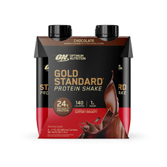 Optimum Nutrition botella en mano para ver facilidad de transporte