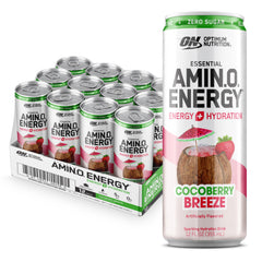 Optimum Nutrition lata Cocoberry al frente muestra diseño y frescura