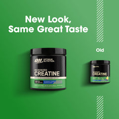 Etiqueta de Optimum Nutrition con información nutricional y 5 g por servicio
