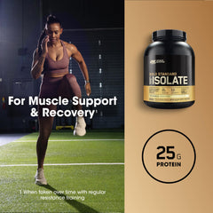 Optimum Nutrition cucharada medidora con polvo para control exacto de porción