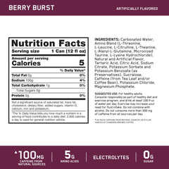 Optimum Nutrition detalle de etiqueta con ingredientes clave y beneficios