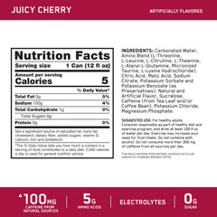 Optimum Nutrition etiqueta con lista de ingredientes y electrolitos para transparencia y confianza