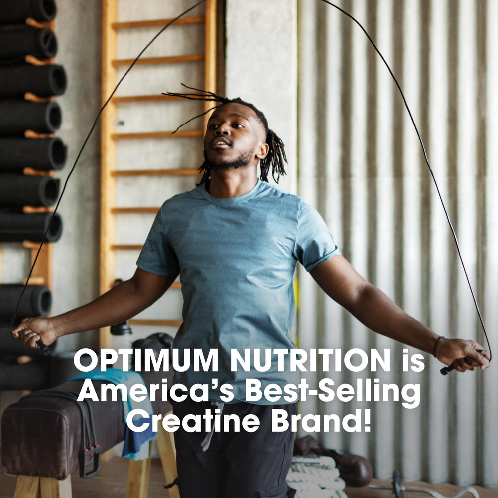 Optimum Nutrition polvo micronizado detalle que facilita disolución rápida