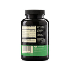 Optimum Nutrition detalle del empaque destacando información útil